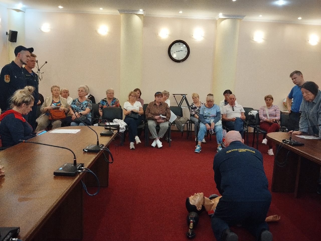 Занятие по первой помощи
