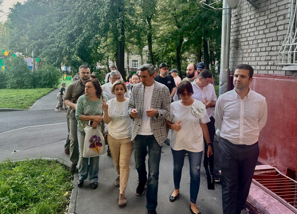обход территории Академический район август